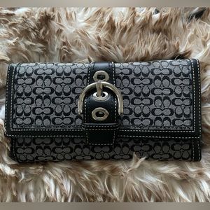 COACH Wallet W/ Checkbook Cover